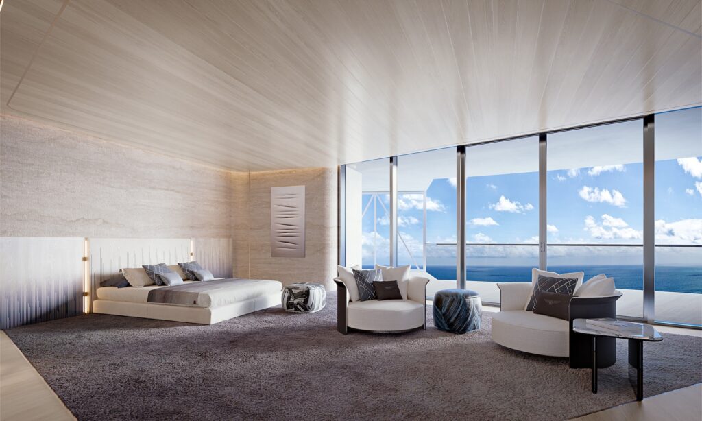 You can live in this stunning Bentley penthouse if you have a spare $37 million, it even has a garage