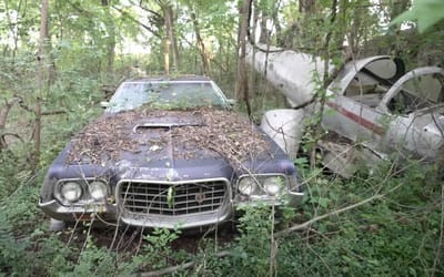 Oklahoma man explores pilot's abandoned mansion in the Carolinas with two airplanes and 11 cars left behind