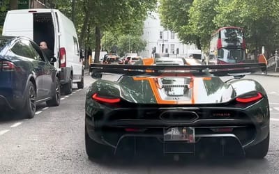 Koenigsegg Jesko Attack caused chaos in London as locals reacted to it like it was a UFO