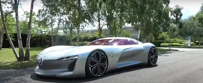 The most beautiful car in the world - the Renault TREZOR