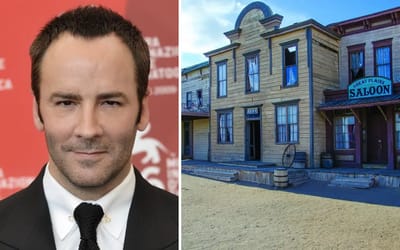 Tom Ford lives in an extremely bizarre house that is half a movie set