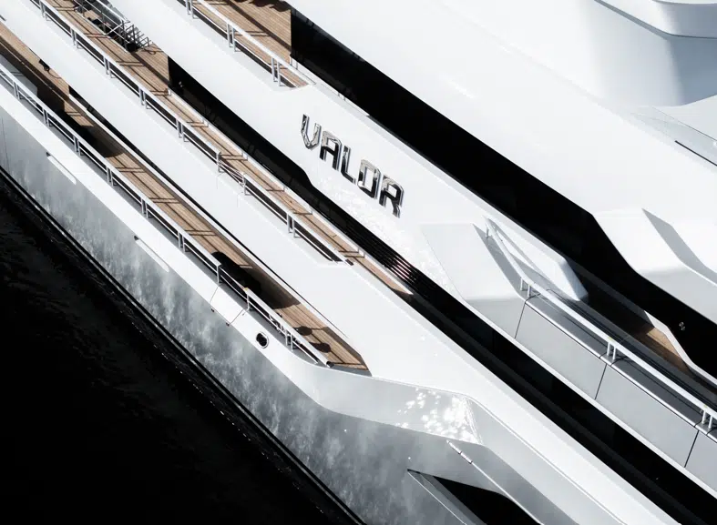 Mystery American billionaire commissions 260-foot superyacht designed for his dogs to enjoy the ocean