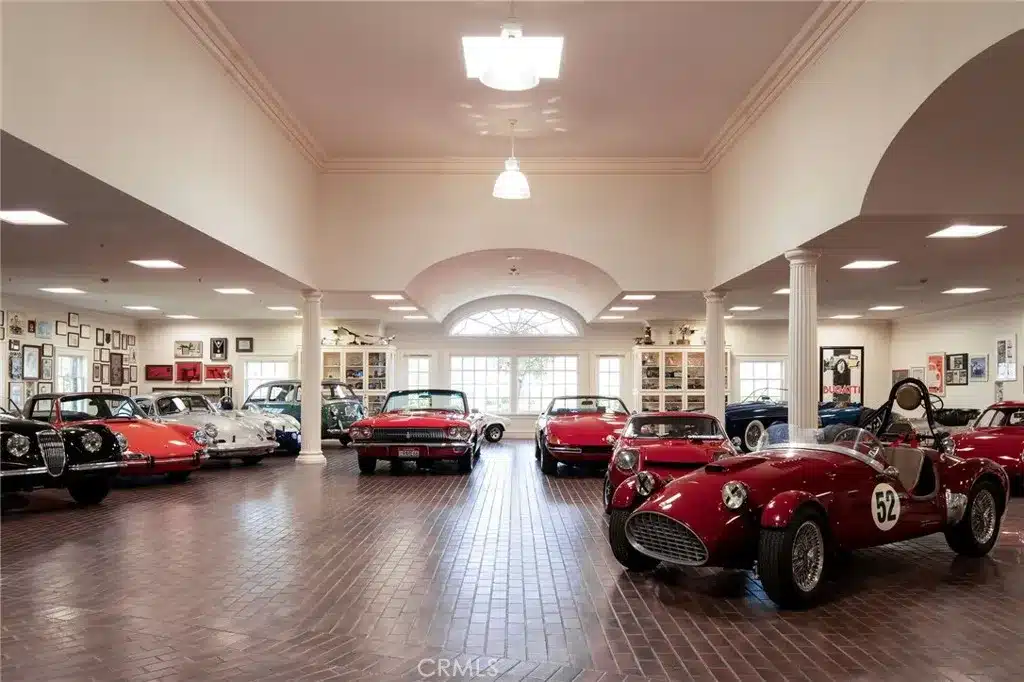 $125M estate in California goes above dream garages, it has its own car museum