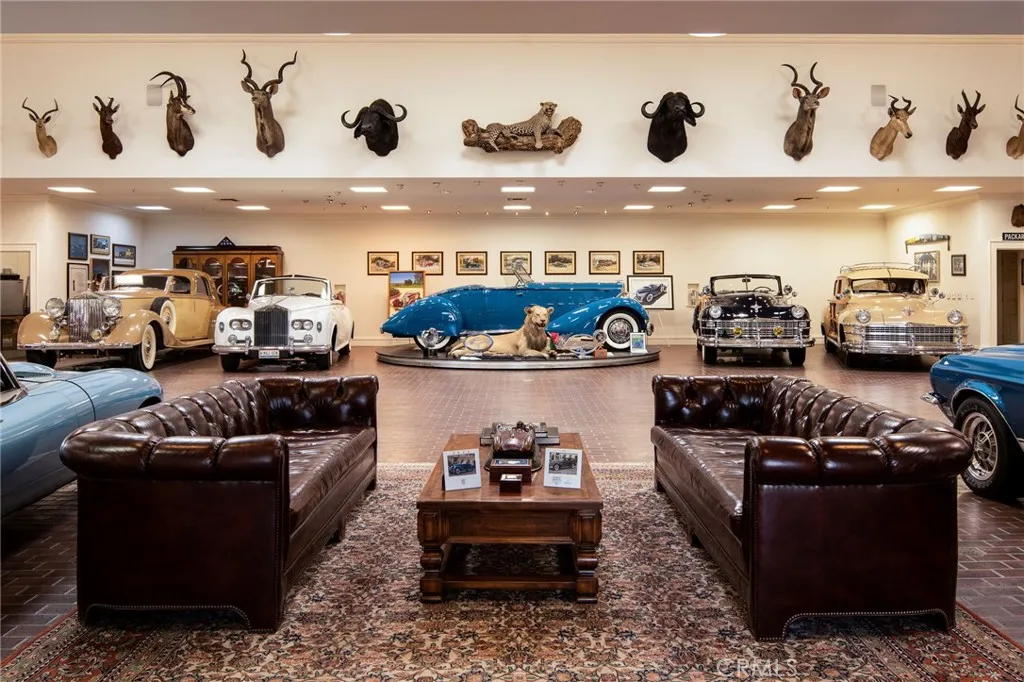 $125M estate in California goes above dream garages, it has its own car museum